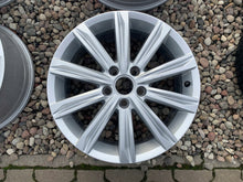 Load image into Gallery viewer, 1x Alufelge 17 Zoll 6.5&quot; 5x112 52ET Glanz Silber 5TA601025 VW Touran Rim Wheel