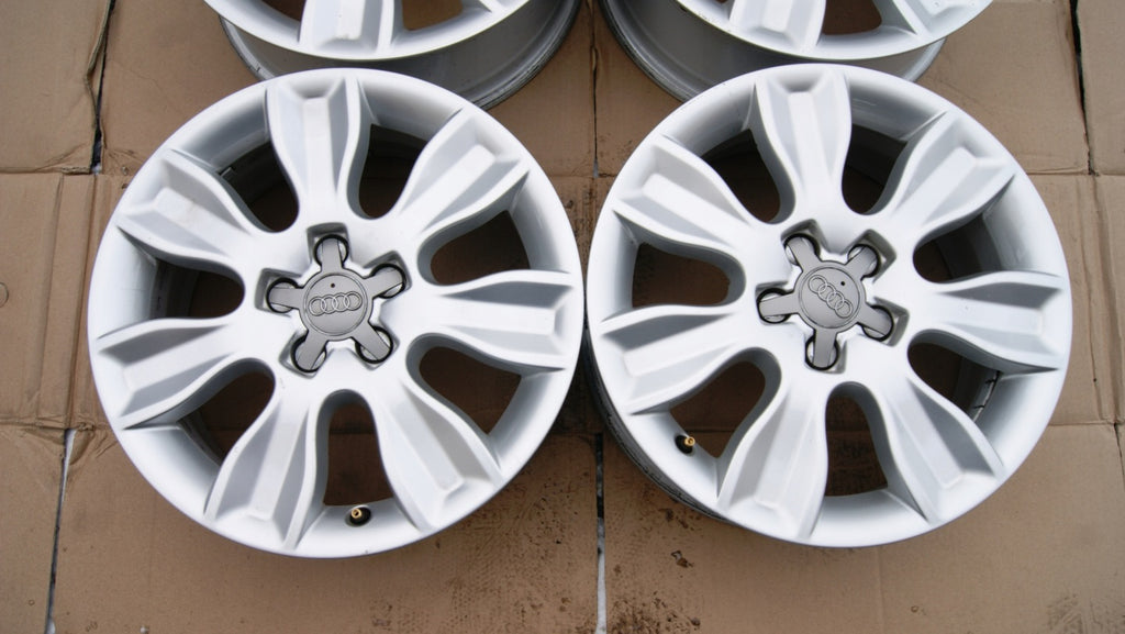 4x Alufelge 16 Zoll 6.0" 5x100 30ET Glanz Silber 8X0601025A Audi A1 Rim Wheel FEL2320637611ig