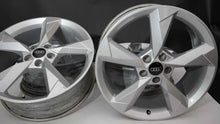 Load image into Gallery viewer, 4x Alufelge 19 Zoll 7.0" 5x112 43ET Glanz Silber Audi Rim Wheel FEL7742150140ji