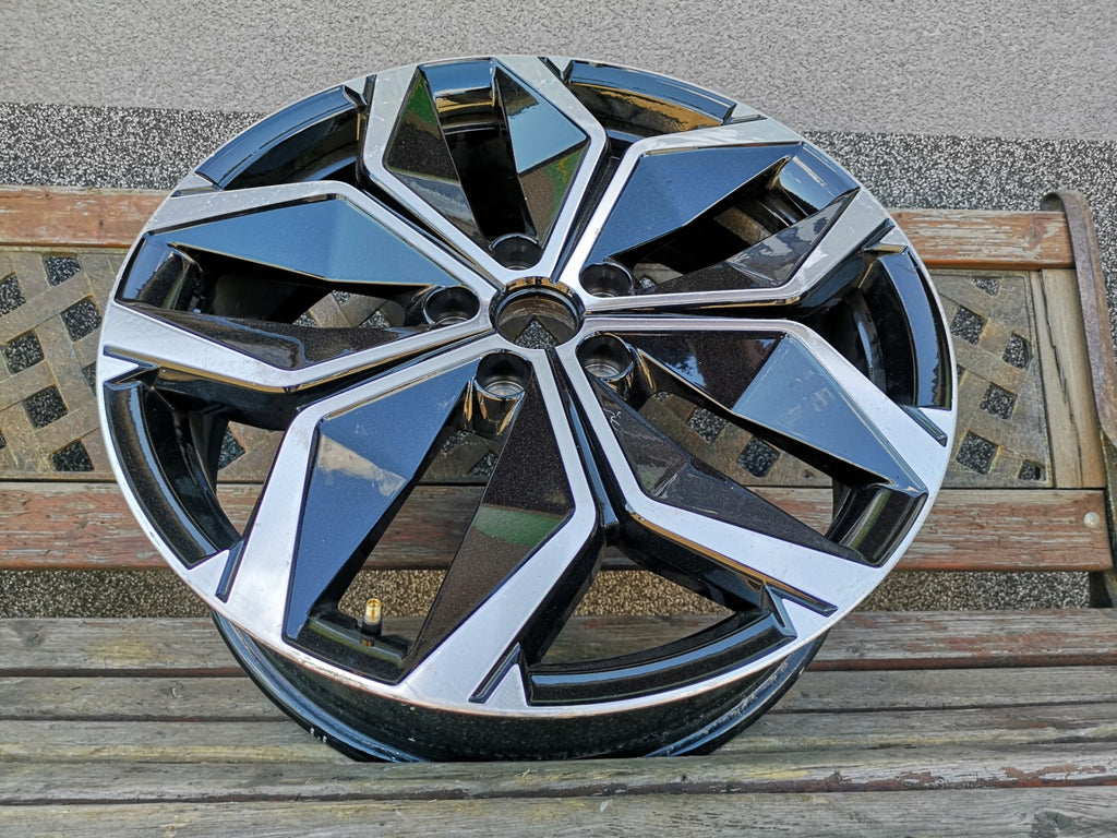 1x Alufelge 20 Zoll 6.5" 5x114.3 33ET Glanz Schwarz 403005730R Renault Scenic FEL1859549256hl
