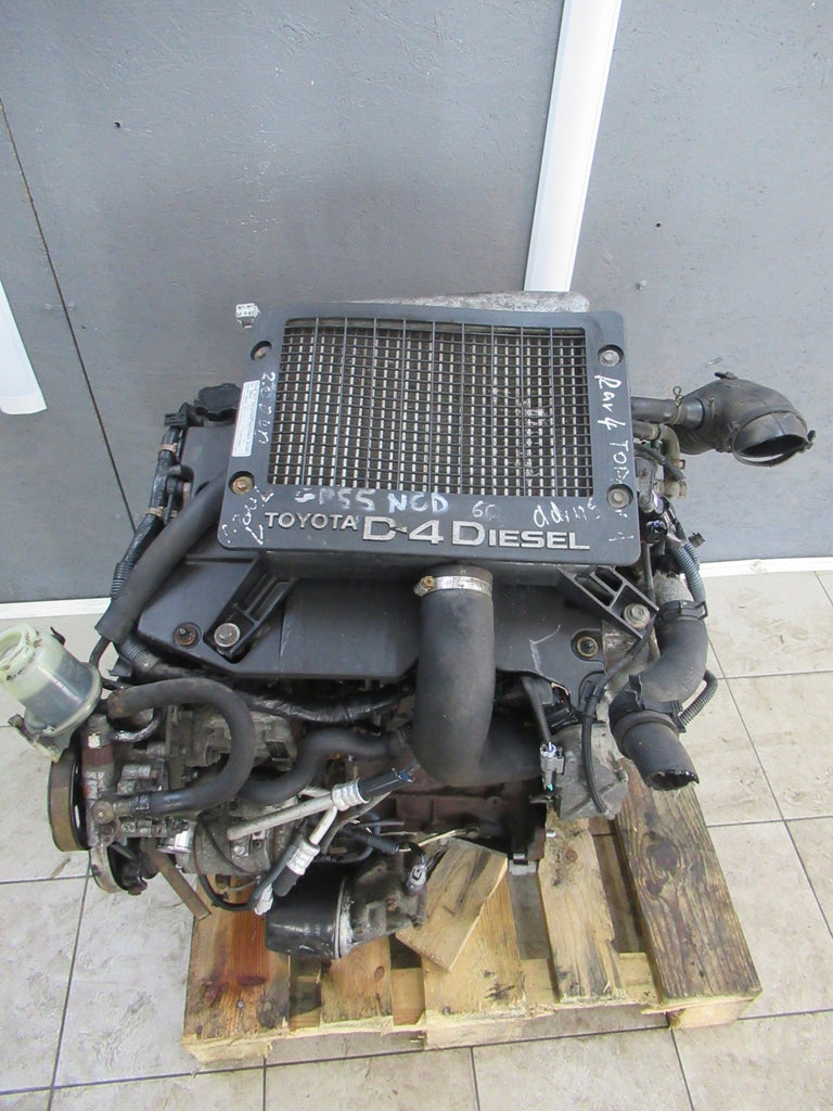 Motor Toyota I 1CD-FTV 2.0 116PS 217TKm 2000 Diesel Engine Komplett