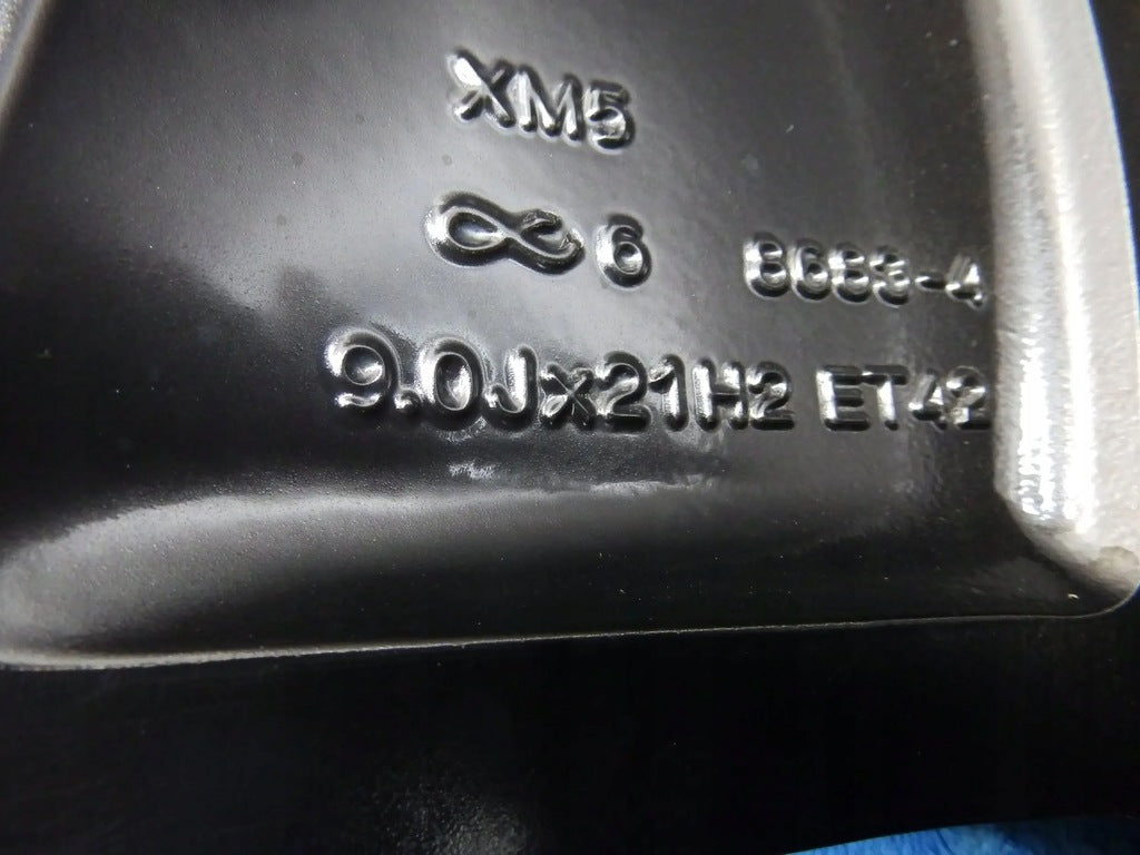 1x Alufelge 21 Zoll 9.0" 5x112 42ET 11A601025T VW Id.4 Rim Wheel FEL3673914122kh