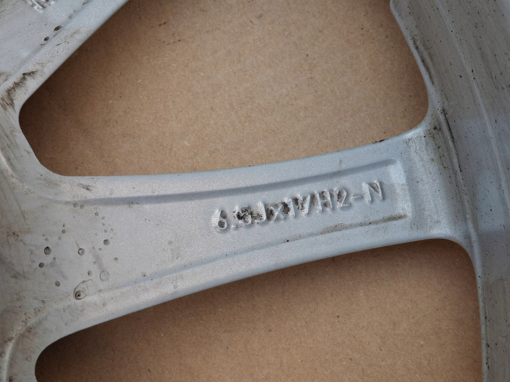 1x Alufelge 17 Zoll 6.5" 5x112 44ET Glanz Silber A1774010300 Mercedes-Benz W177 FEL2255989869sr