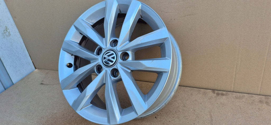 1x Alufelge 16 Zoll 6.5" 5x112 48ET 5TA601025 VW Touran Rim Wheel FEL6294563941jz