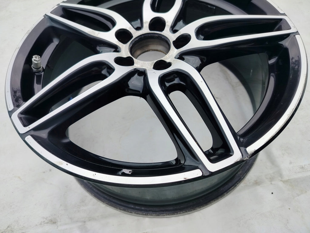 1x Alufelge 18 Zoll 7.5" 5x112 52ET Schwarz A1764010700 Mercedes-Benz Rim Wheel FEL6946578730dj