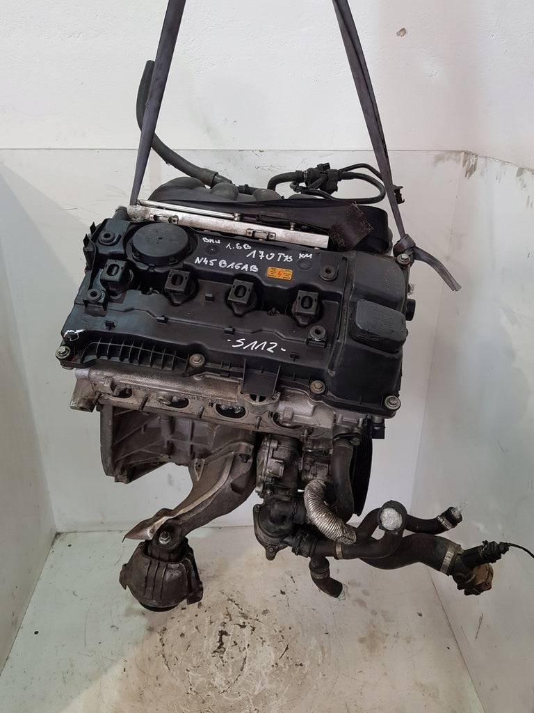 Motor BMW Mini E46 E81 E91 E90 N45B16AB 1.6 115PS 85kW 170TKm Benzin Unkomplett