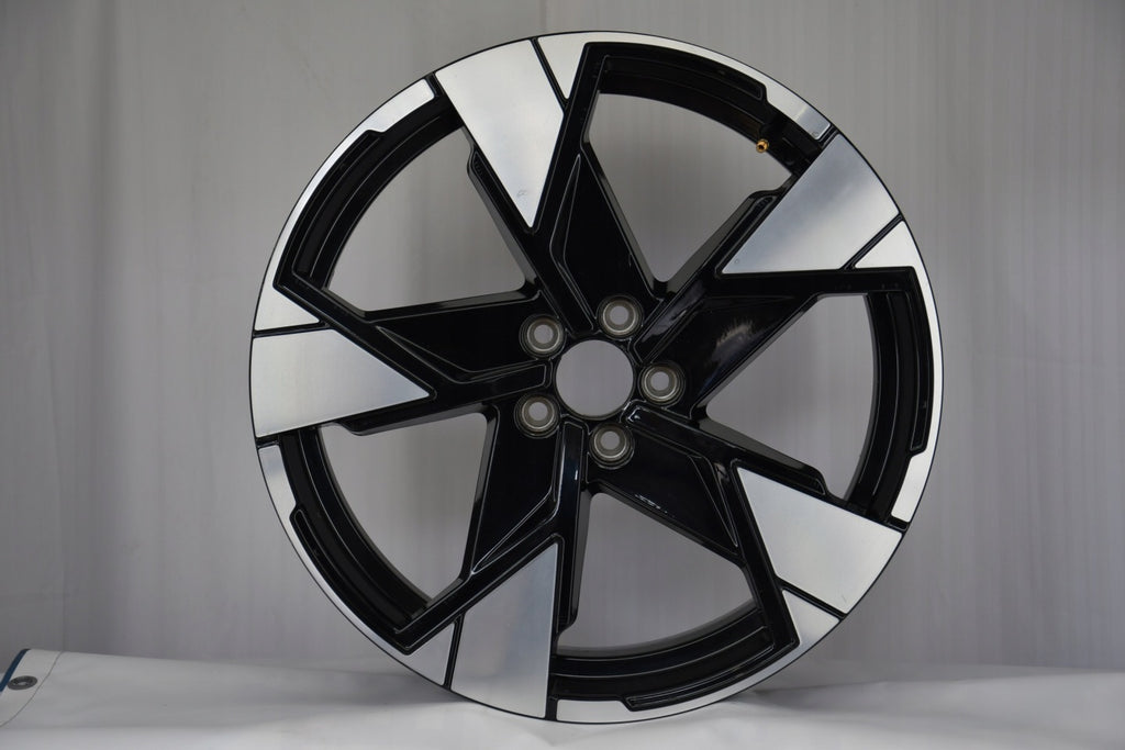 1x Alufelge 20 Zoll 8.0" 5x108 48 5ET Glanz Schwarz 80000289 Volvo Rim Wheel FEL9548981784wm