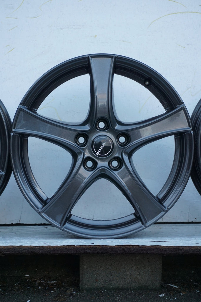 4x Alufelge 17 Zoll 6.5" 5x112 45ET Silber KBA50398 Audi I Rim Wheel FEL3178219509ja