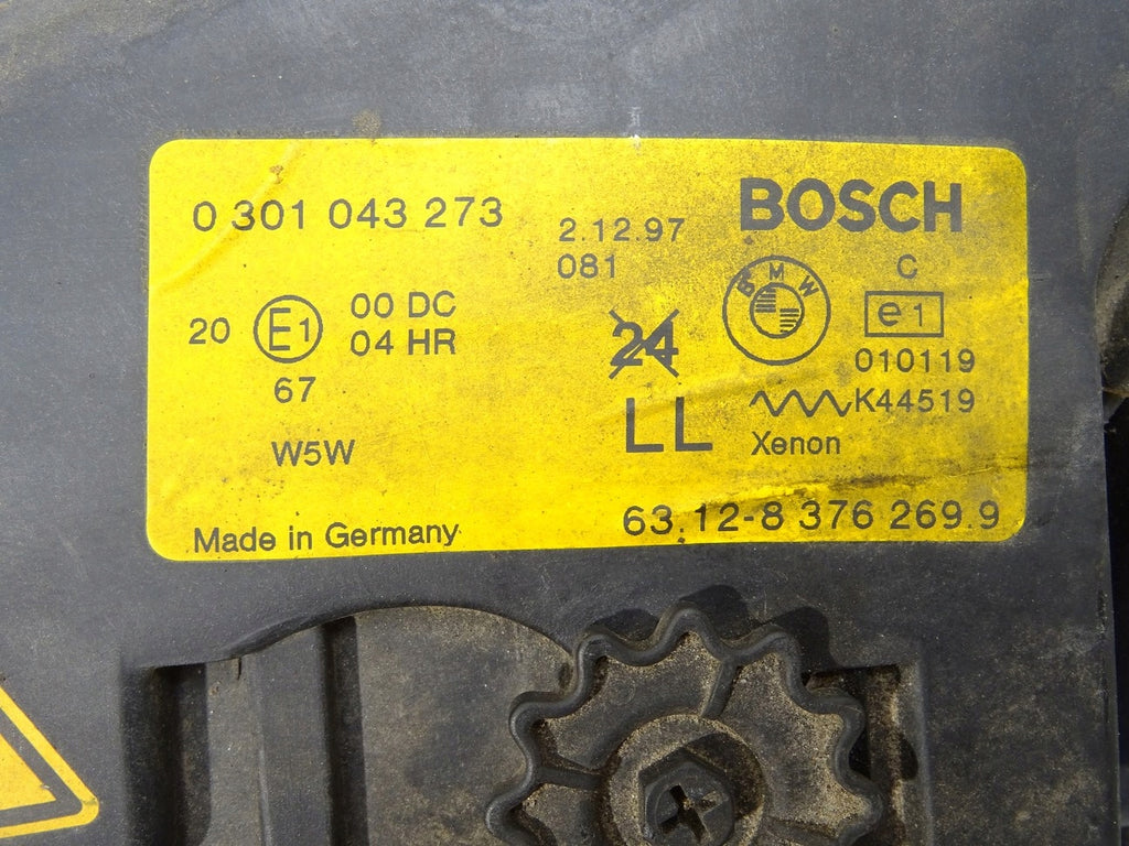 Frontscheinwerfer BMW 7 E38 8376269 Laser Links Scheinwerfer Headlight SCH7132298476dc