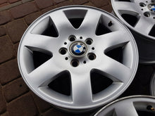 Laden Sie das Bild in den Galerie-Viewer, 4x Alufelge 16 Zoll 7.0" 5x120 47ET Glanz Silber 1094498 BMW 3 E36 E46 1 E87 I FEL8598951737dk