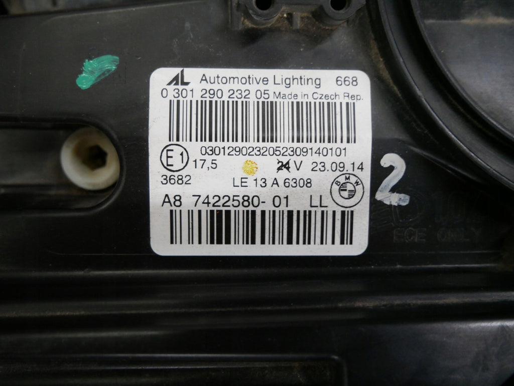 Frontscheinwerfer BMW Tourer F45 F46 7422580 LED Rechts Scheinwerfer Headlight SCH8816815525ce