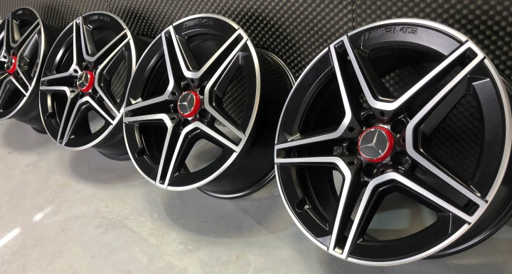 4x Alufelge 18 Zoll 7.5" 5x112 49ET A2054019500 Mercedes-Benz Amg Rim Wheel FEL1286796123kq