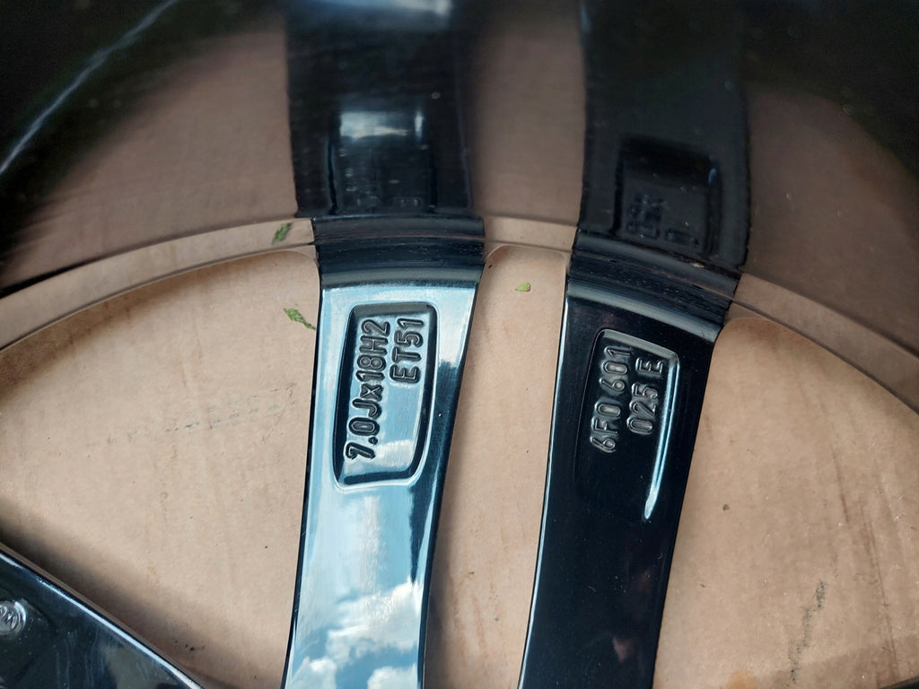 1x Alufelge 18 Zoll 7.0" 5x100 51ET 6F0601025E Seat Ibiza Rim Wheel