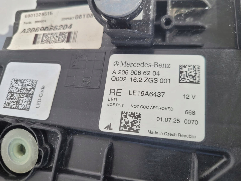 Frontscheinwerfer Mercedes-Benz W206 A2069066204 Ein Stück (Rechts oder Links) SCH3119757013lq