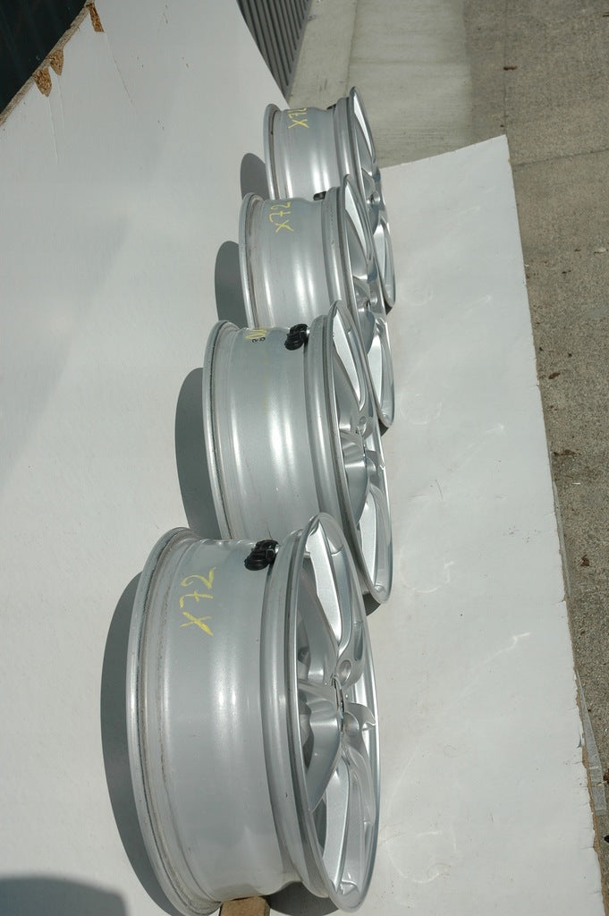 4x Alufelge 17 Zoll 6.5" 5x112 49ET Glanz Silber A2464010102 Mercedes-Benz W246 FEL5187499428tc