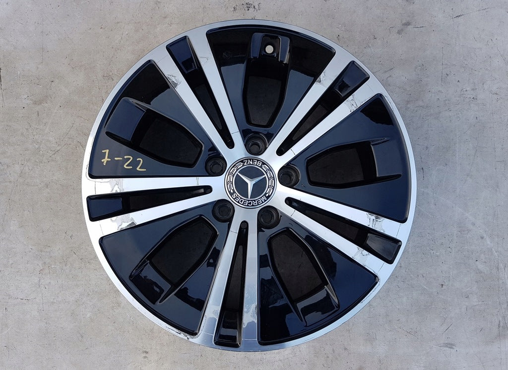 1x Alufelge 17 Zoll 7.5" 5x112 40ET Glanz Schwarz A2134015100 Mercedes-Benz W213 FEL6964068958al