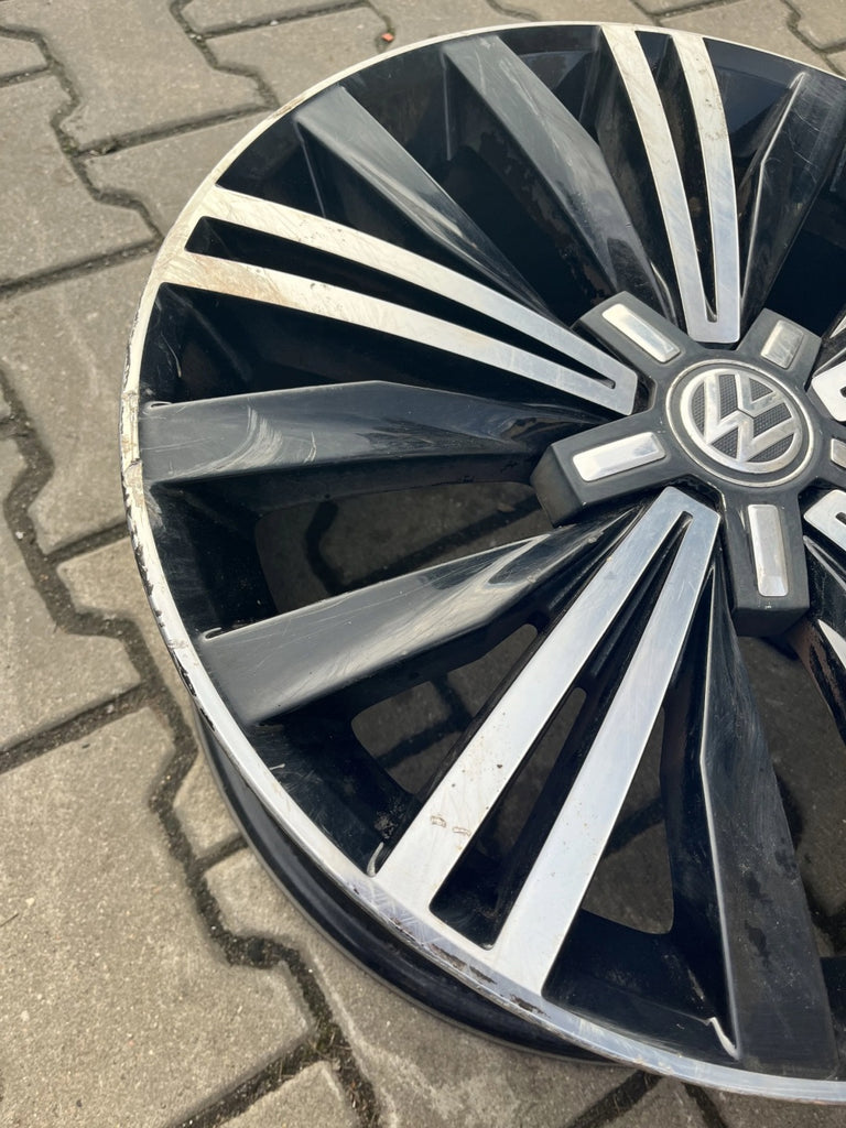 1x Alufelge 18 Zoll 7.0" 5x112 43ET 5NA601025K VW Tiguan Rim Wheel FEL9513925033gp