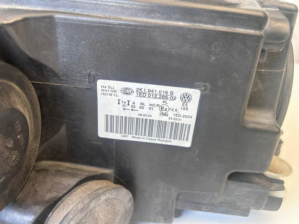 Frontscheinwerfer VW Caddy 2K1941016B Rechts Scheinwerfer Headlight SCH6942190942pp