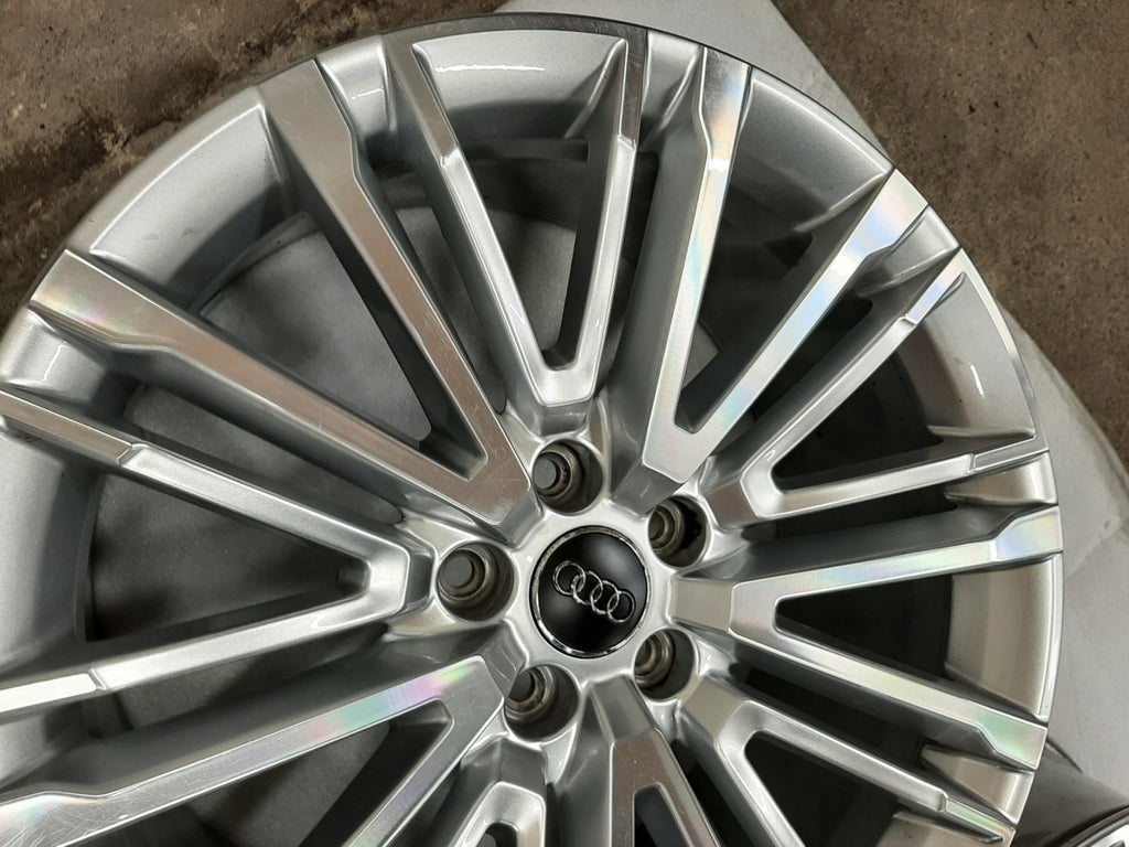 4x Alufelge 19 Zoll 8.5" 5x112 40ET Glanz Silber 8W0601025BE Audi B9 Rim Wheel FEL9472397660yc