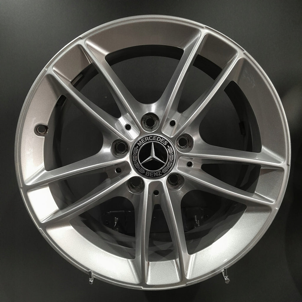 4x Alufelge 16 Zoll 6.5" 5x112 44ET Glanz Silber A1774010100 Mercedes-Benz W177 FEL5409234804ih
