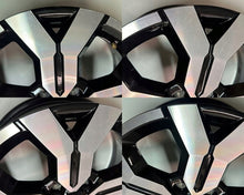 Load image into Gallery viewer, 4x Alufelge 17 Zoll 6.5" 5x114.3 50ET Glanz Schwarz 403005180R Renault Rim Wheel FEL9395714729jt