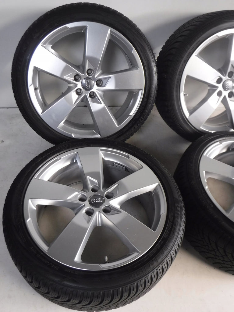 4x Alufelge 20 Zoll 8.5" 5x112 43ET Glanz Silber 4K0601025K Audi A6 A8 Rim Wheel FEL3441537536bh