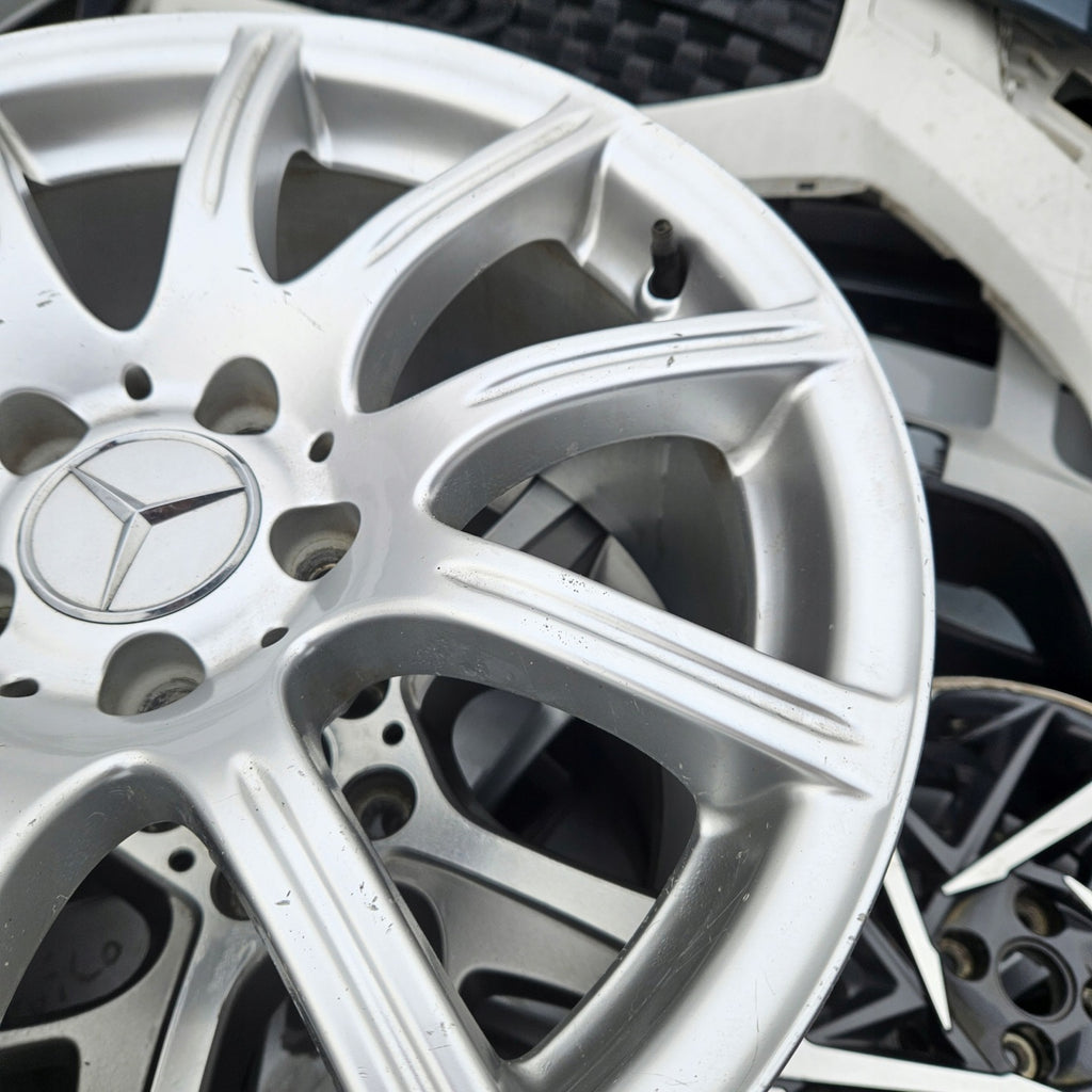 1x Alufelge 17 Zoll 8.5" 5x112 30ET Glanz Silber A1714012302 Mercedes-Benz Slk FEL9231205531km