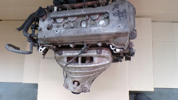 Motor Toyota Corolla E3Z-E52 1.6 81kW 2004 Benzin Engine Unkomplett MOT5779781852wb