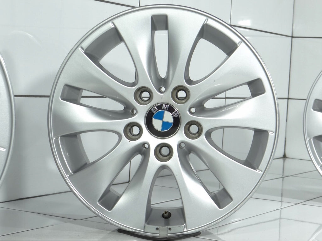 4x Alufelge 16 Zoll 7.0" 5x120 44ET Matt Silber 6774684 BMW Rim Wheel FEL5625882186sv