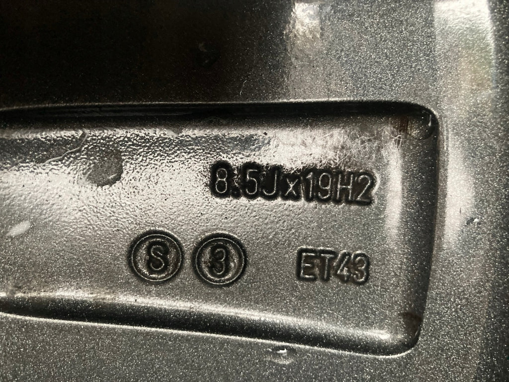 1x Alufelge 19 Zoll 8.5" 5x112 40ET Glanz Graphit 8K0601025CN Audi A4 B8 FEL7149365725oi
