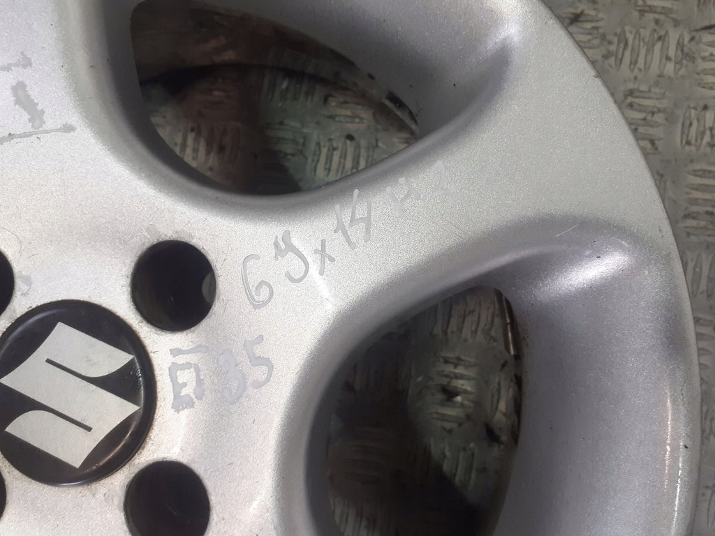 1x Alufelge 14 Zoll 6.0" 4x100 Suzuki Alto Rim Wheel FEL8803582346ys