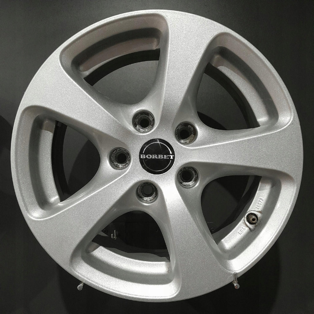 4x Alufelge 16 Zoll 7.0" 5x120 34ET Glanz Silber BMW 3 E91 F30 E90 F31 Rim Wheel FEL1042460298bd