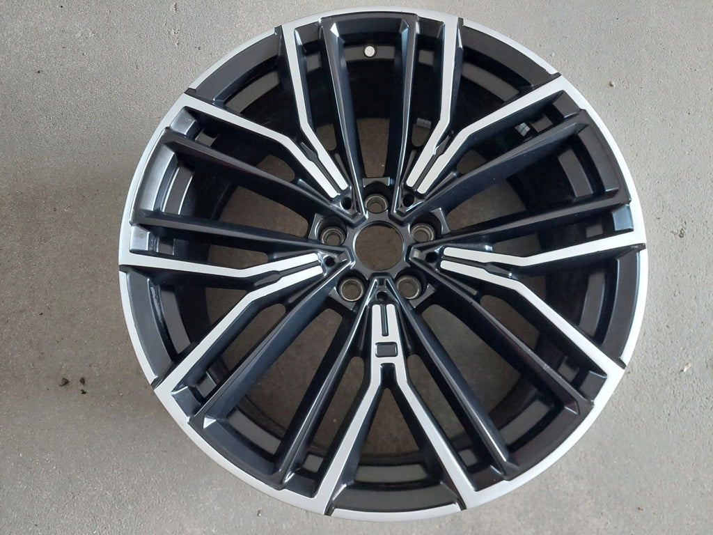 1x Alufelge 20 Zoll 8.0" 5x112 30ET Glanz Grau 8747236 BMW Mg Rim Wheel FEL1748086902ym