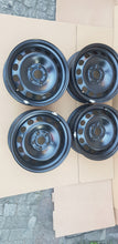 Laden Sie das Bild in den Galerie-Viewer, 4x Alufelge 16 Zoll 6.5" 5x112 43ET Matt Schwarz 8V0601027A Audi Rim Wheel FEL6713224674ls