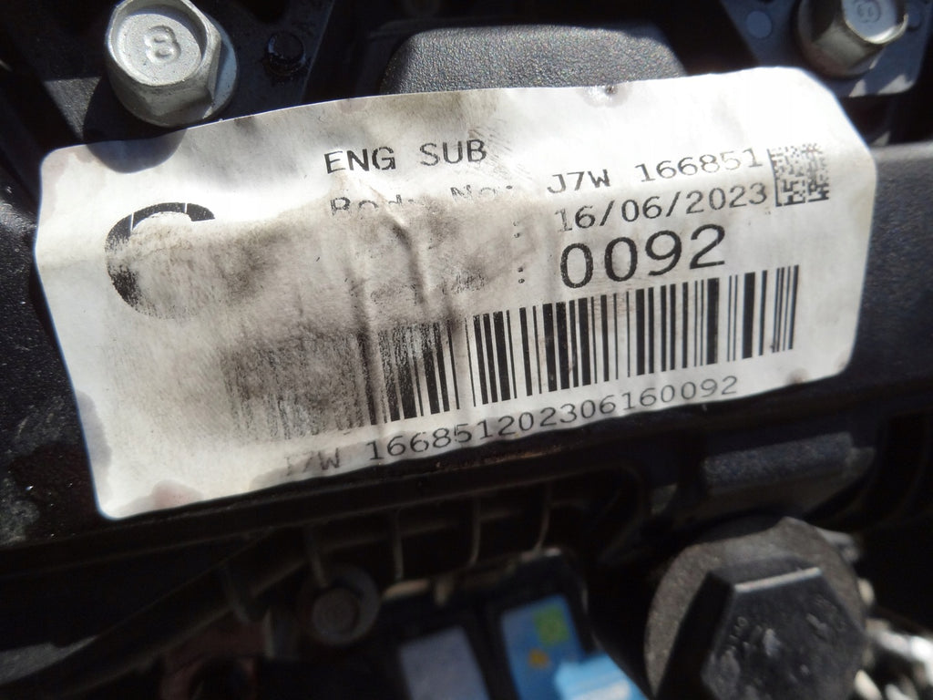 Motor Kia Ceed G4LH 1.5 GDI 160PS 118kW 16TKm 2023 Benzin Engine Unkomplett