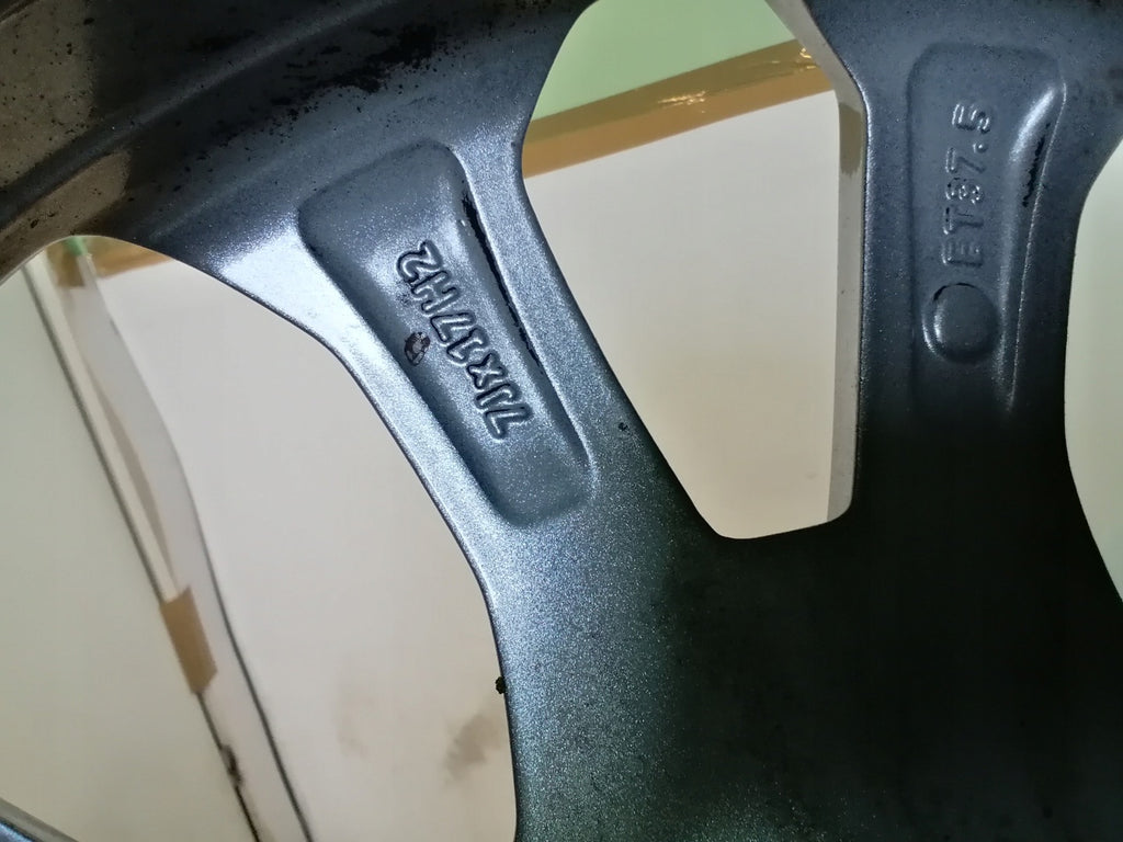 1x Alufelge 17 Zoll 7.0" 4x108 37 5ET GN15-H2B Ford Fiesta Rim Wheel FEL6619932838wm