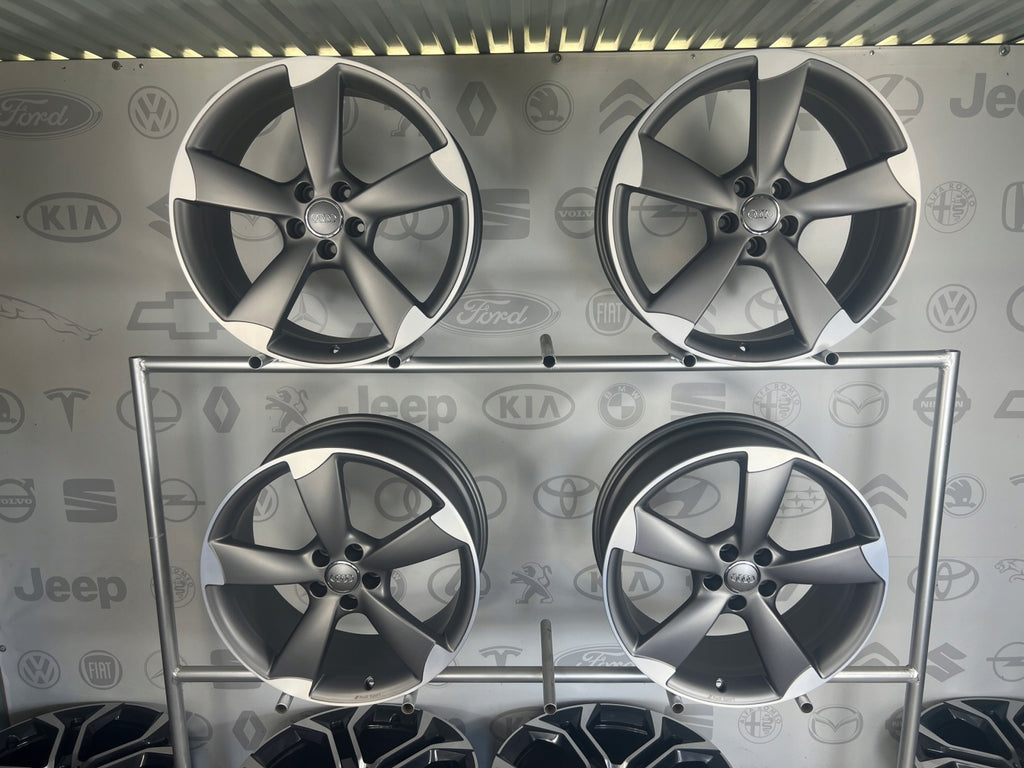 4x Alufelge 20 Zoll 8.5" 5x112 36ET Matt Grau 8U0601025K Audi Mg Rim Wheel FEL2140602085kv