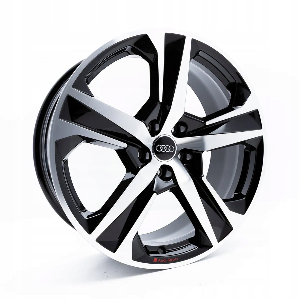 4x Alufelge 19 Zoll 8.0" 5x112 27ET Glanz Schwarz 4K8601025J Audi Rim Wheel FEL8202115476ru
