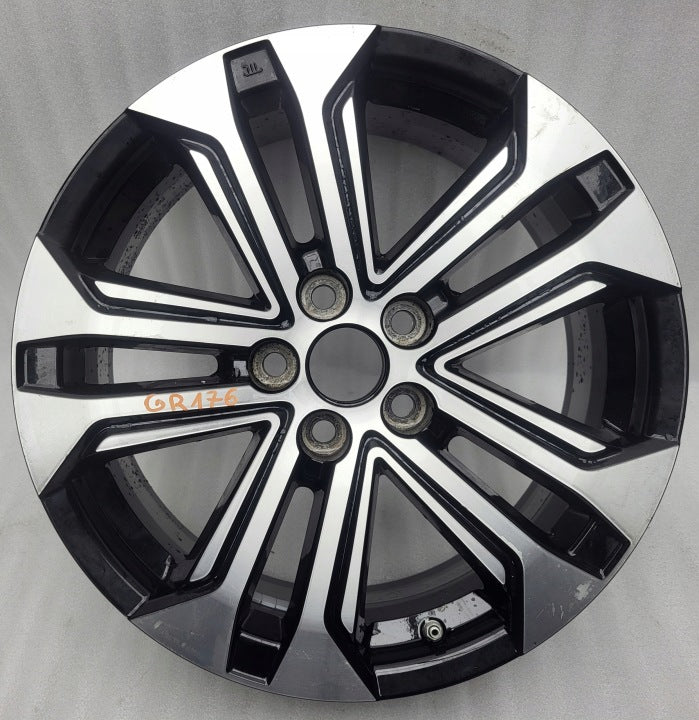 1x Alufelge 18 Zoll 7.0" 5x114.3 35ET Glanz Schwarz PW457-42003 Toyota Rim Wheel FEL3982382261kl