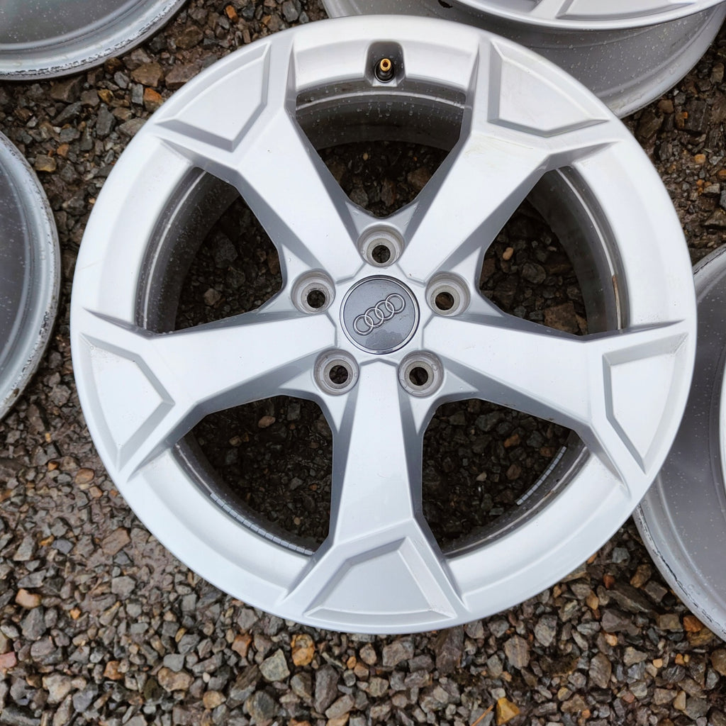 4x Alufelge 17 Zoll 6.5" 5x112 38ET Glanz Grau 83A601025 Audi Mg Rim Wheel FEL8026367098fq
