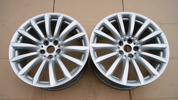 1x Alufelge 19 Zoll 8.5" 5x112 25ET Glanz Silber 6861225 BMW 7 Rim Wheel FEL6914695779rz