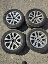 Laden Sie das Bild in den Galerie-Viewer, 1x Alufelge 16 Zoll 7.0" 5x120 34ET Glanz Silber 6775595 BMW E91 E90 Rim Wheel FEL6326519648jo