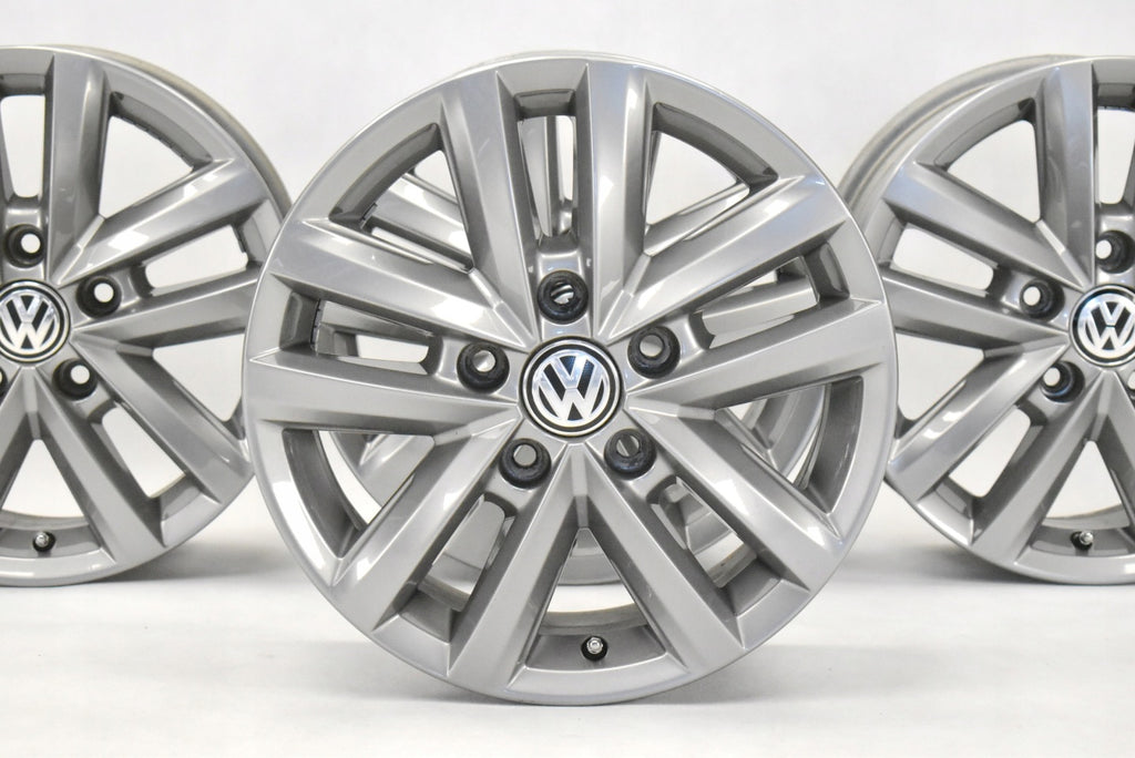 4x Alufelge 16 Zoll 6.5" 5x120 62ET Glanz Grau 2H0601025AC VW Amarok Rim Wheel FEL9215101030tl