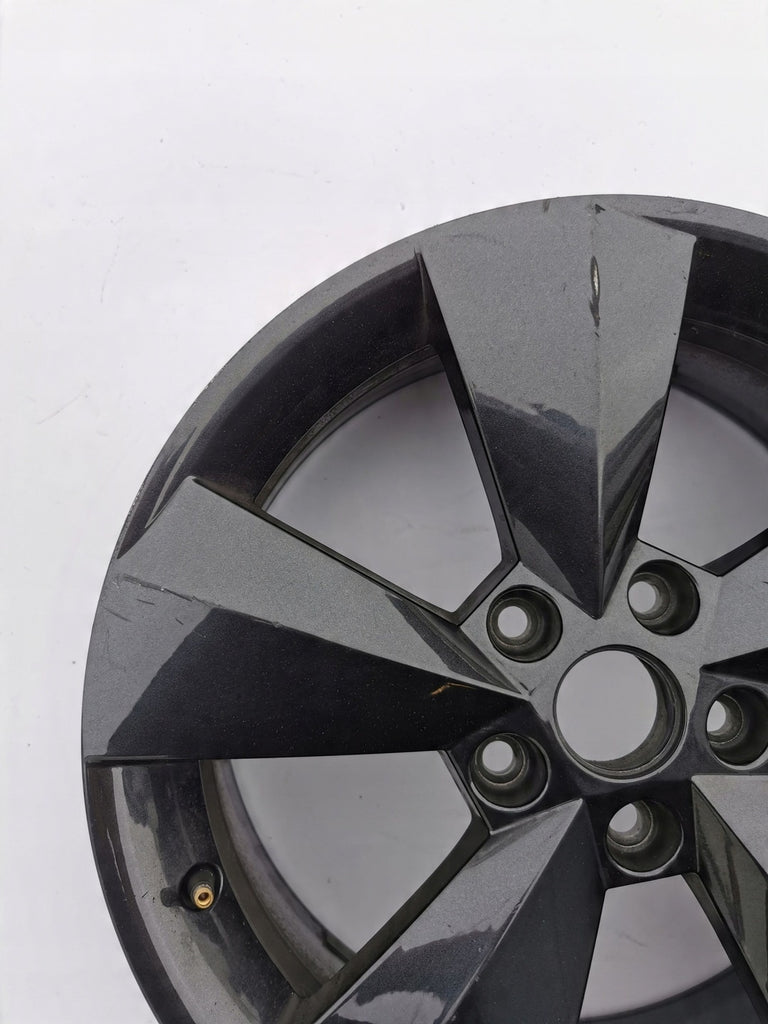 1x Alufelge 17 Zoll 6.5" 5x112 38ET Glanz Schwarz 565601025AA Skoda Kodiaq