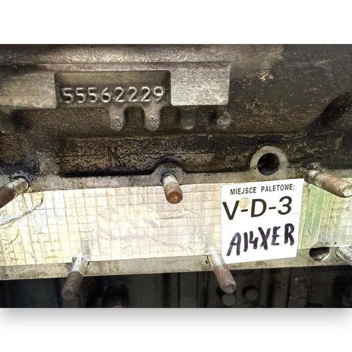 Motor Opel Astra Corsa D A14XER 1.4 100PS 74kW 167TKm 2009 Benzin Unkomplett MOT6181090635sx