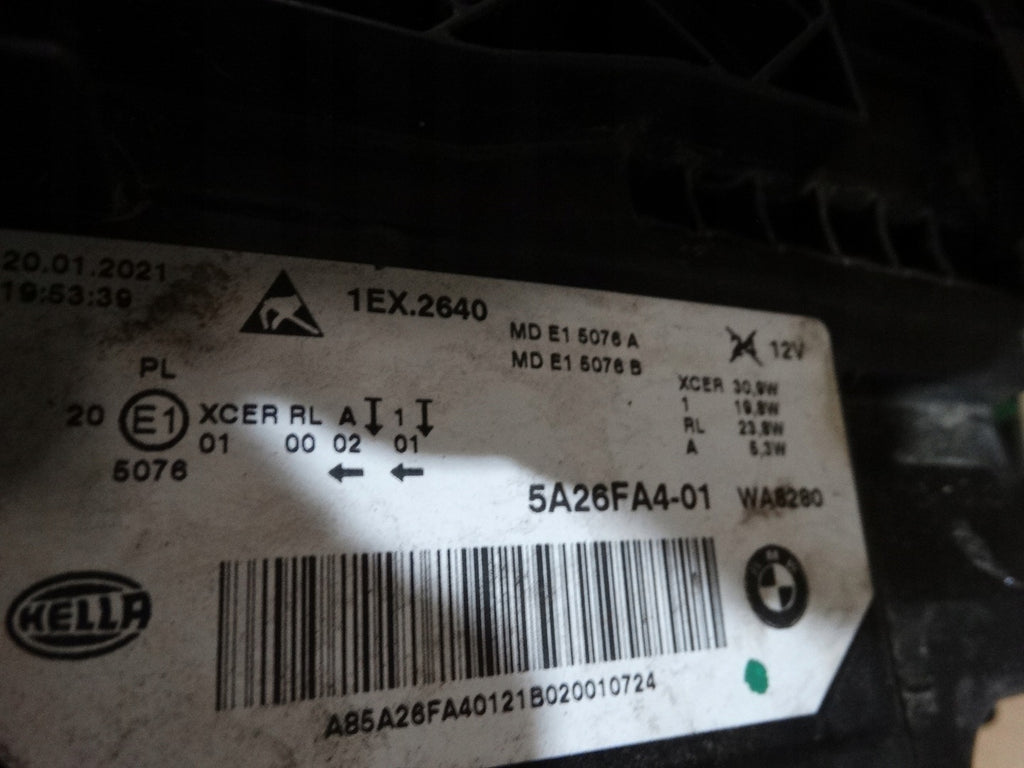 Frontscheinwerfer BMW G31 G30 5A26FA4-01 LED Rechts Scheinwerfer Headlight SCH6075638554zh
