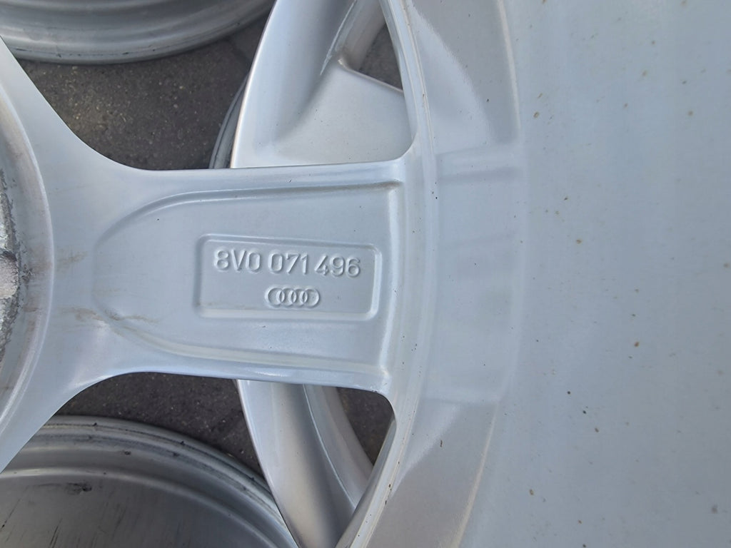 4x Alufelge 16 Zoll 6.0" 5x112 48ET 8V0071496 Audi Golf Rim Wheel FEL5424943679jx