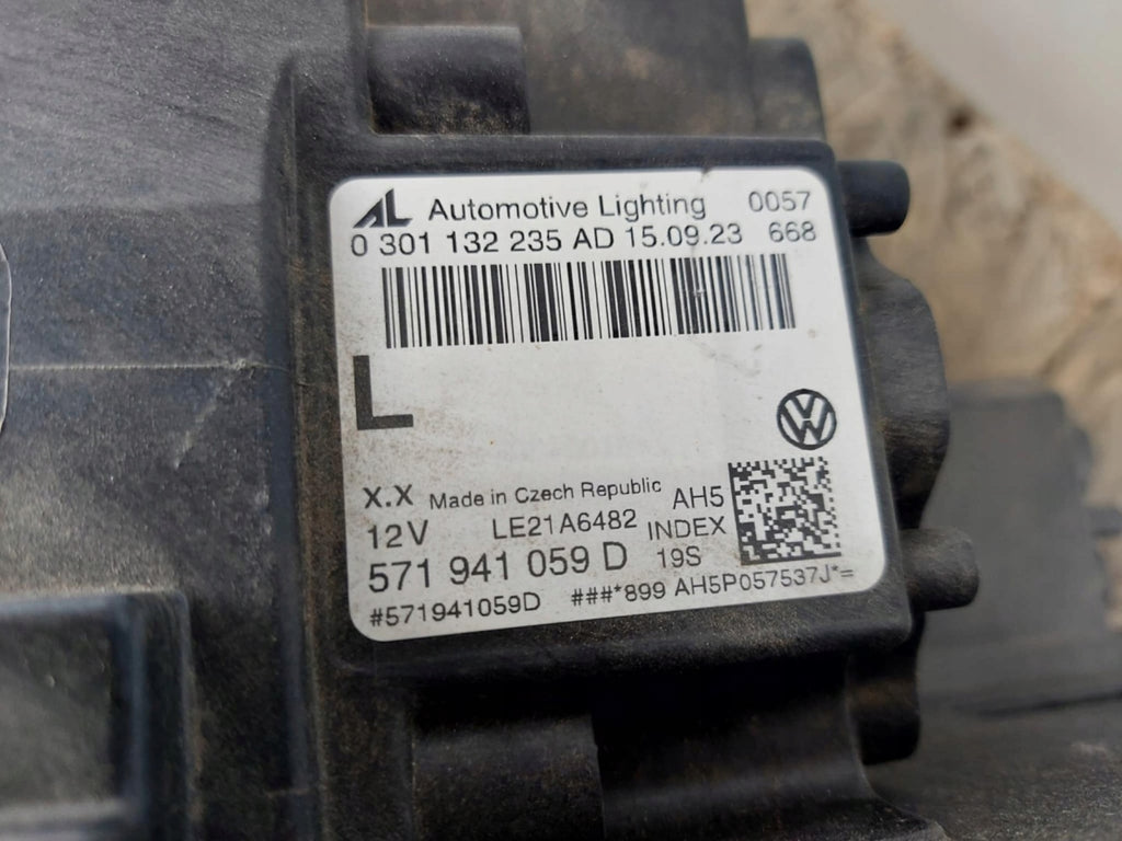 Frontscheinwerfer VW Tiguan 571941059D Links Scheinwerfer Headlight SCH2329668763ek