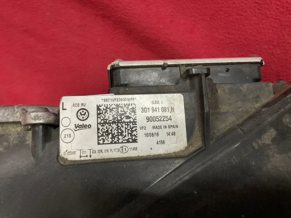 Frontscheinwerfer VW Passat B8 3G1941081H LED Links Scheinwerfer Headlight