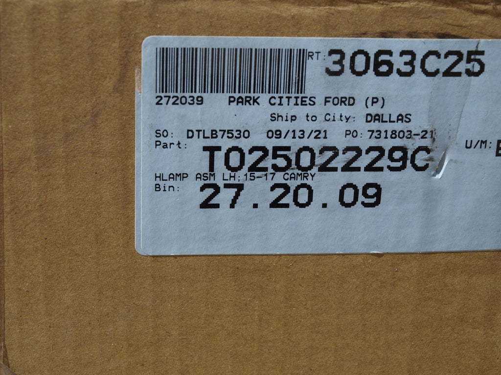 Frontscheinwerfer Toyota Camry 81110-06C80 LED Rechts Scheinwerfer Headlight